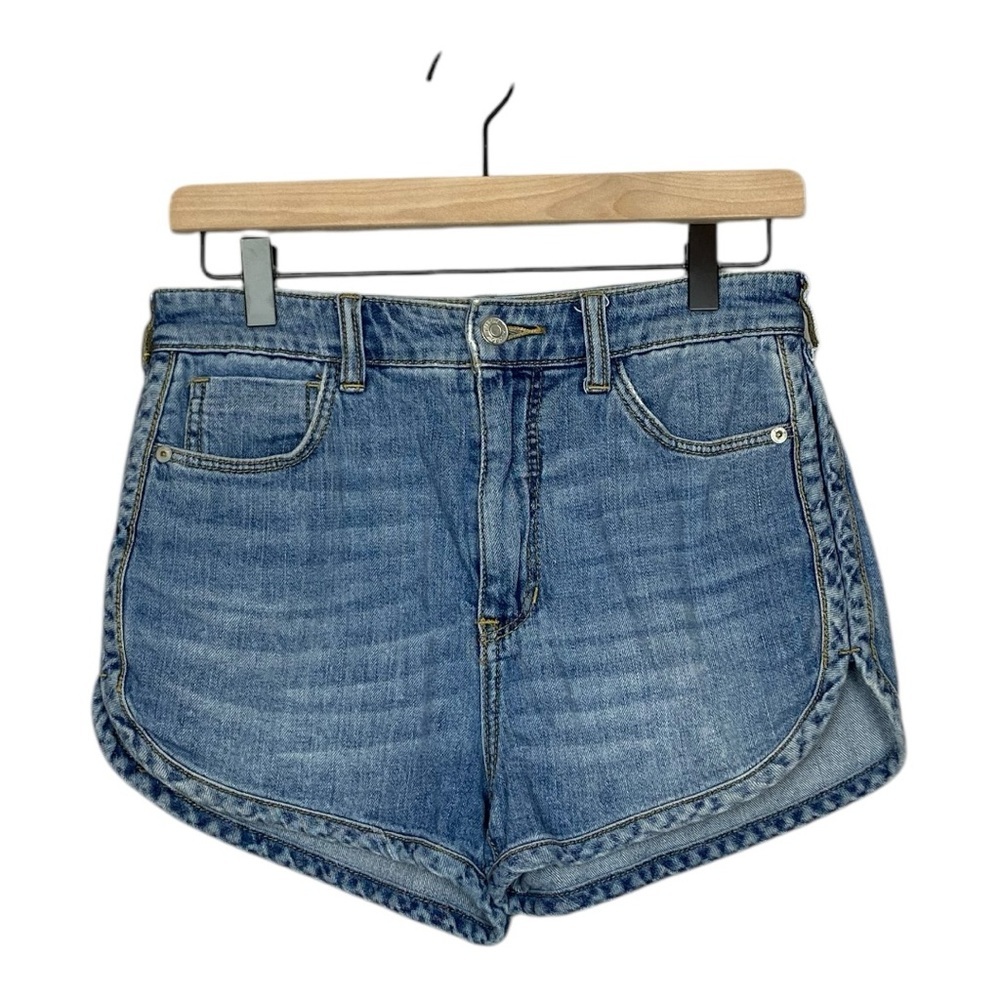 Pilcro Denim Blue Women's Shorts